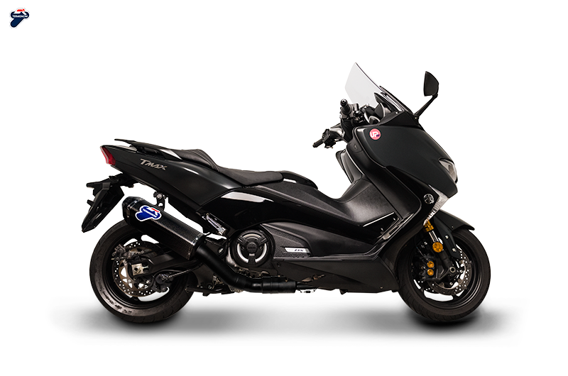 ヤマハTMAX530　SJ15J Termignoni ブラック 2017-2024 Yamaha TMAX 530 Termignoni SS/CF Full Black Exhaust