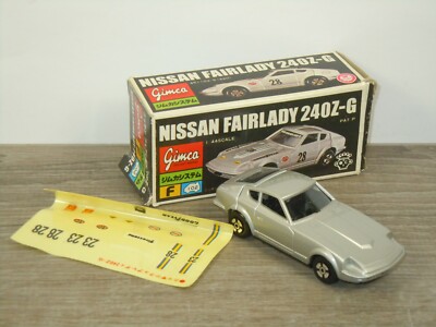 Gimca Takara Nissan Fairlady 240Z-G 1/44 – Miniature Rouge, Japon, 1970
