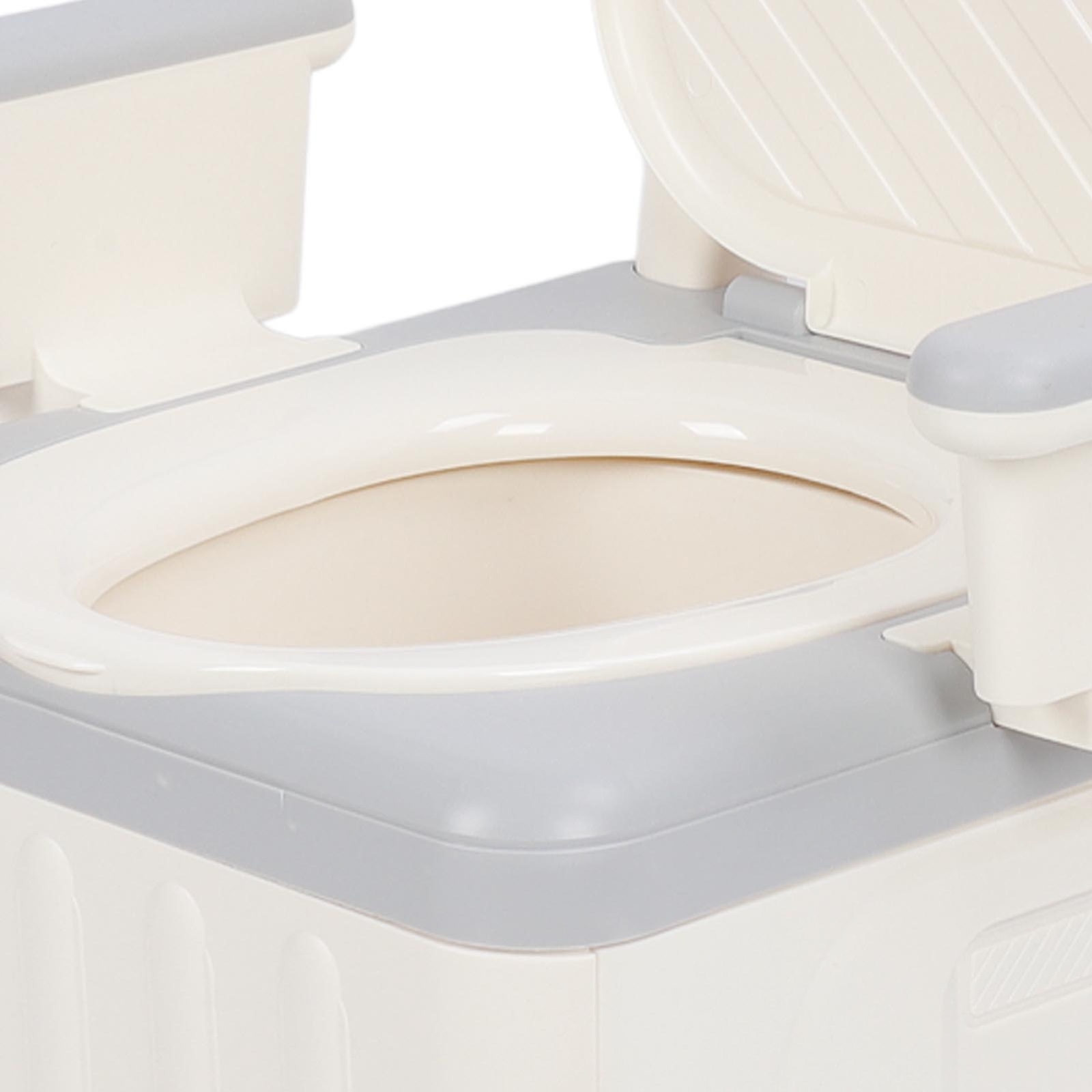 Foldable Bedside Commode Fall Odor Proof Portable Toilet Bedside