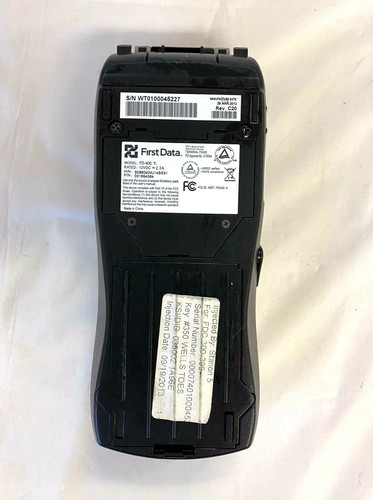 First Data FD400Ti Card/Check Reader, Untested - Picture 4 of 5