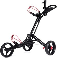 Carrello da golf 3 ruote carrello da golf golf golf caddy golf push cart carrello scorrevole pieghevole
