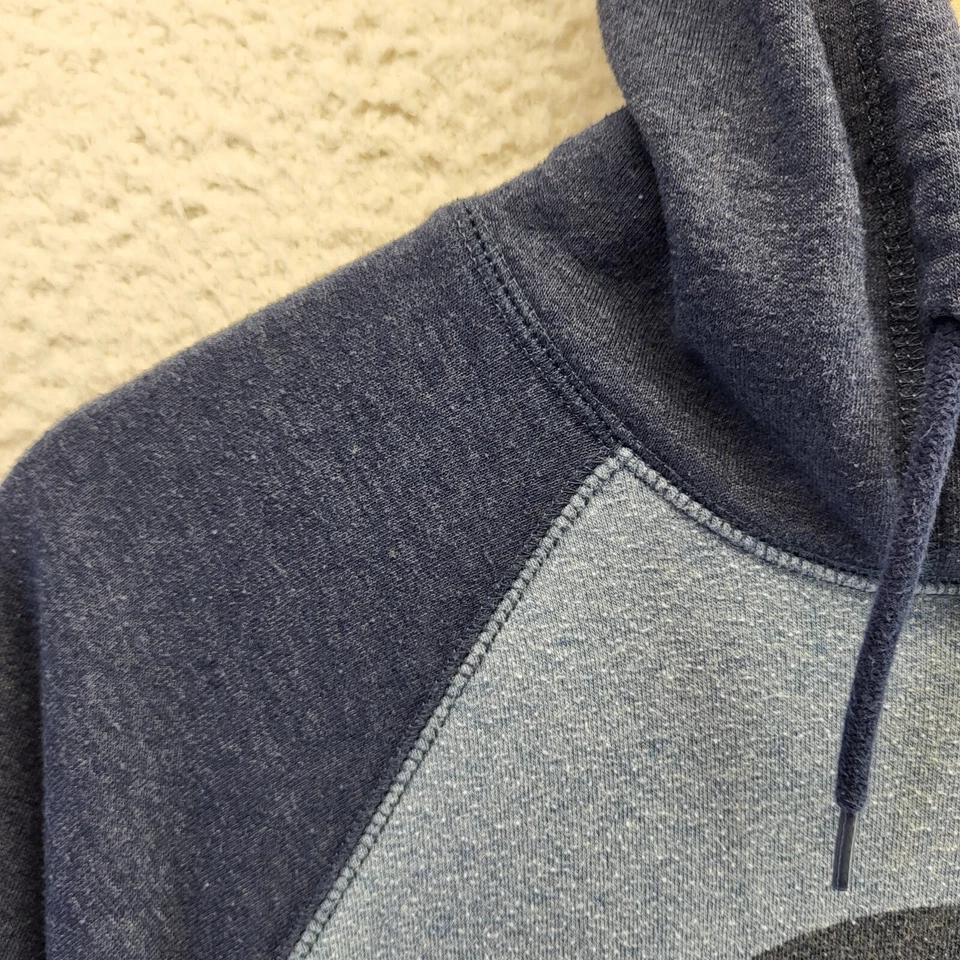 Sudadera con Capucha Levi's Para Mujer Mediana Azul Spellout Oso Logo Pullover Suéter Foto 2 de 4