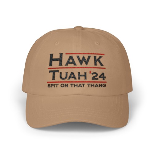 Hawk Tuah '24 Classic Dad Hat, Funny Hawk Tuah Cap, Hawk Tuah 2024 Meme Hat - Picture 17 of 51