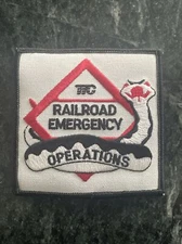 TTC Pueblo CO Fire Rescue patch Rare Vtg 4”  Railroad Emergency Operations 80s