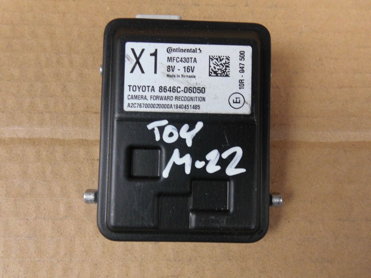 Toyota Camry 2018 2019 2020 radar camera lane module control unit