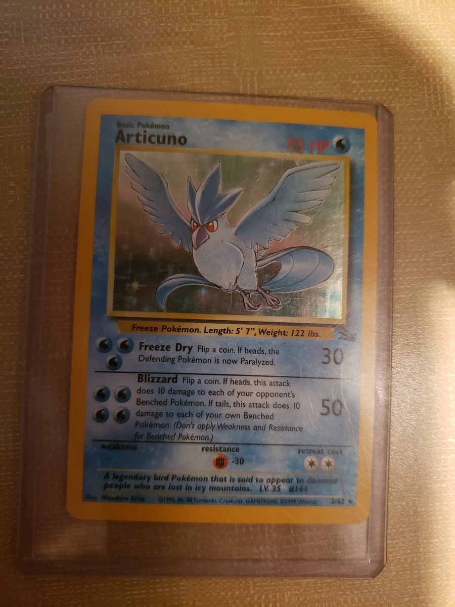 articuno pokemon card holographic Articuno Holo main image 0