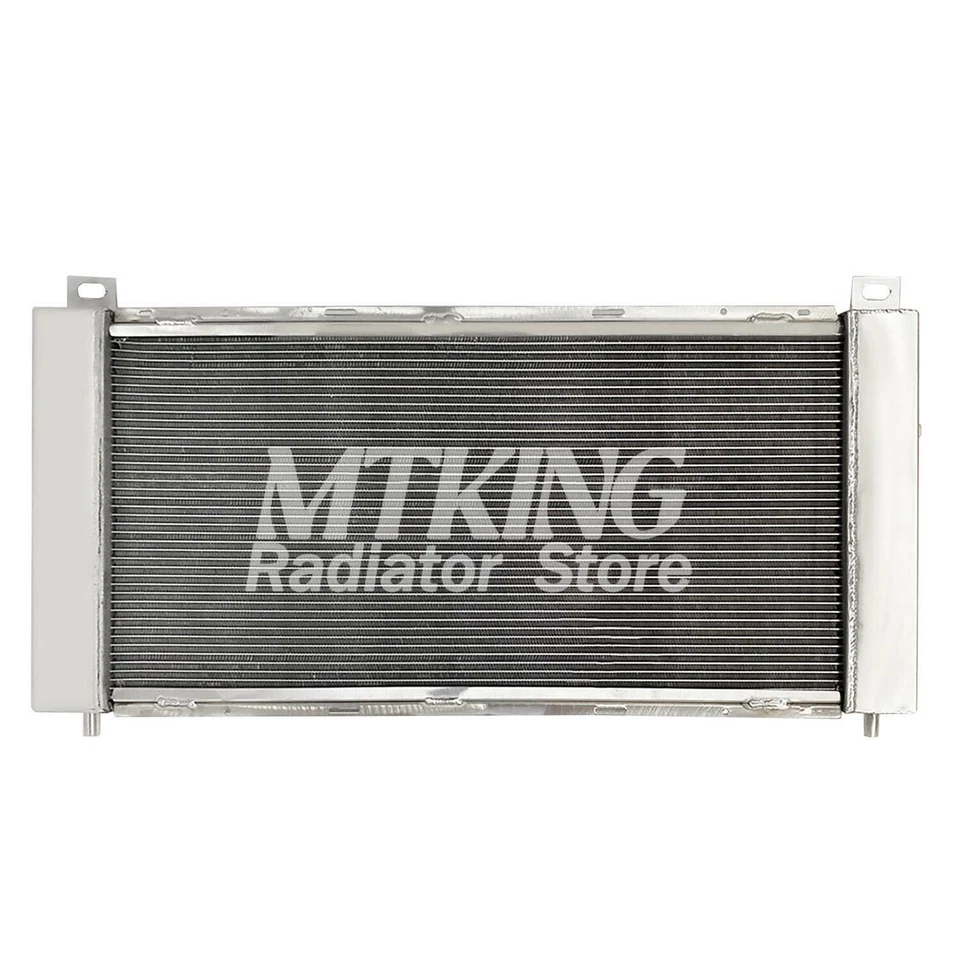 Radiador de aluminio 34" para Chevy Silverado 1500 2500 Suburban Tahoe GMC Yukon Foto 3 de 4