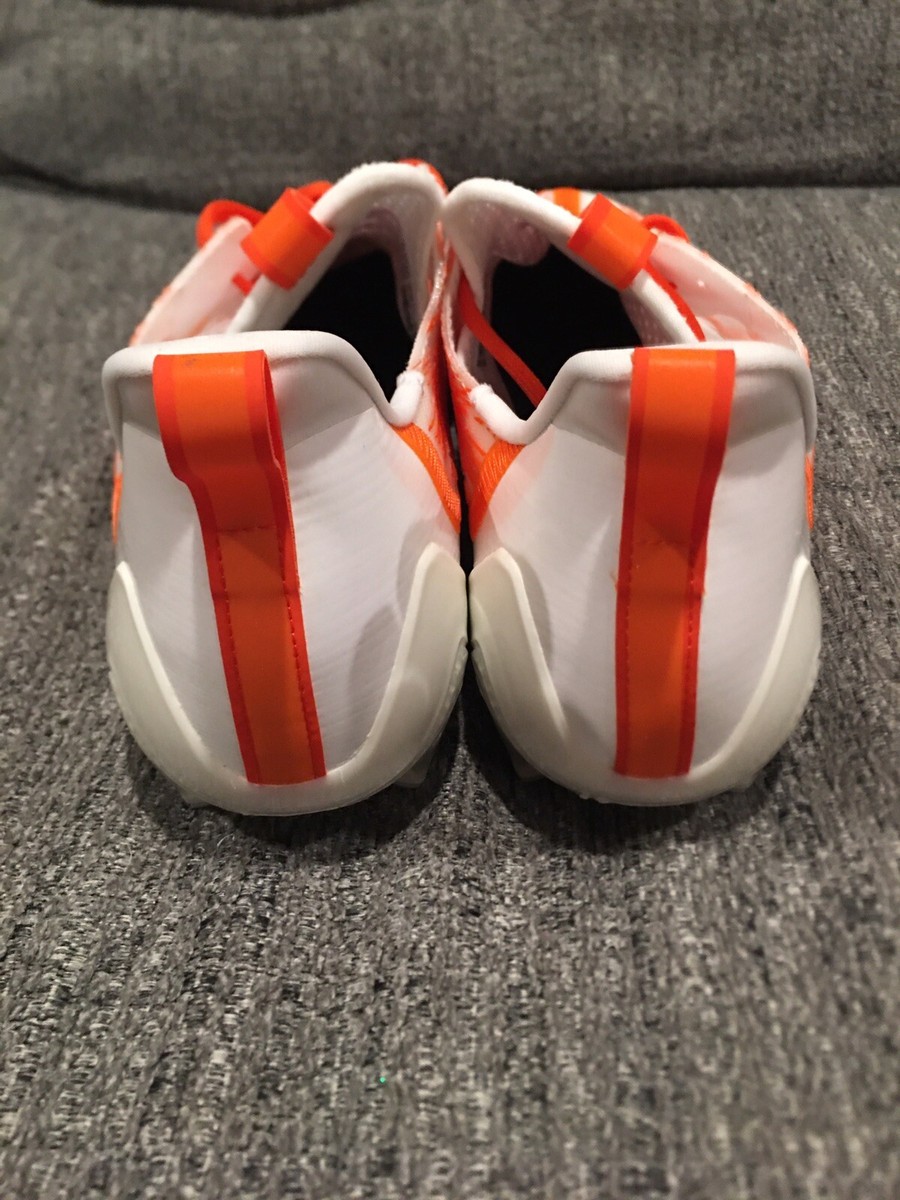 Adidas Adizero Football Cleats Orange White Creamsicle Mens  display picture 1