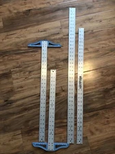Lot Of 4 Vintage Fairgate Rulers 18”-36”