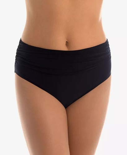 Magicsuit Damen schwarz einfarbig gerafft Bikinihose Bademode Gr. 12 NEU