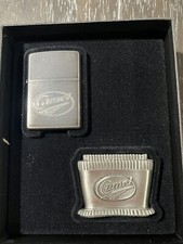 Camel Joe Cigarette Zippo with Pewter Stand NIB