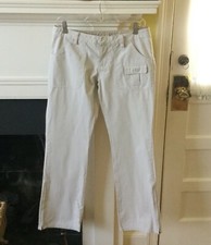 Vintage Old Navy Low Rise Surplus Utility Cargo Zipper Leg Pants Women - Size 6