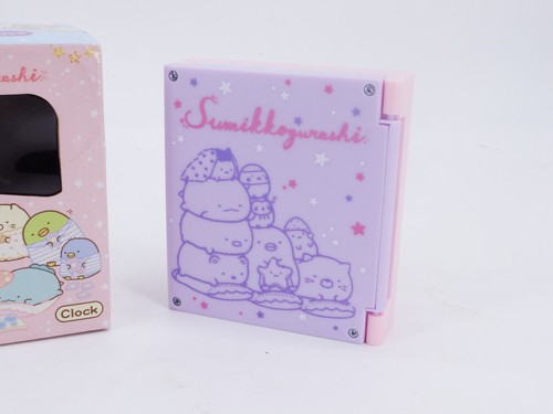 Original Sumikko Guashi Friends Wecker Uhr mit Spiegel Kawaii Japan 2020 NEU - Bild 2 von 4