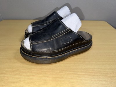 Doc Dr Martens Y2K Vintage England Open Toe Chunky Platform US 8 Slides Sandals