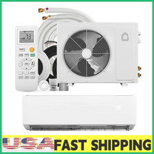 18000 BTU Mini Split Air Conditioner Heat Pump System,19 SEER2 230 V Inverter AC