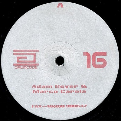 Adam Beyer & Marco Carola* - Drumcode 16 (12'') (Very Good (VG)) - 4024342584