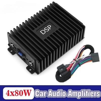Car DSP 4 Channel Radio Amplifier Equalizer For Android Radio Non Destructive