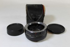 Vivitar MC Tele Converter 2x-24 Minolta Mount with Carrying Case Untested/AS-IS