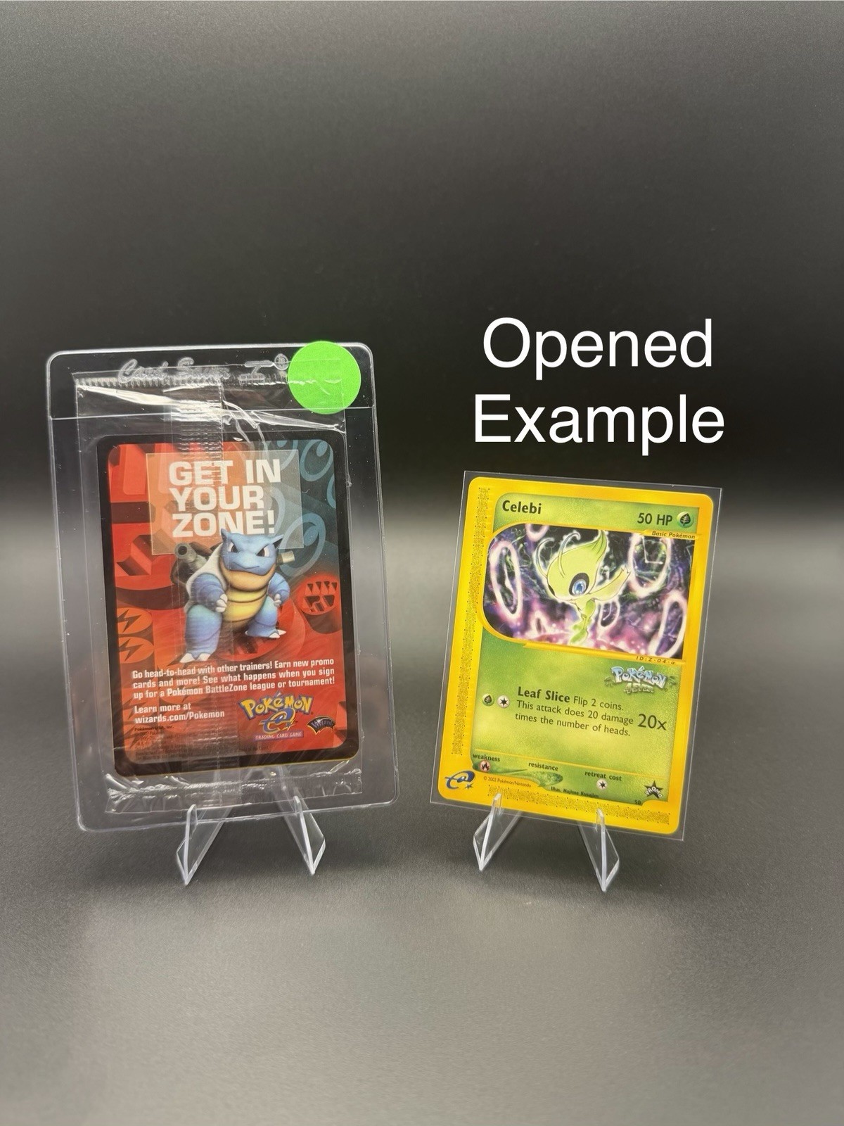Pokemon TCG 2002 Celebi 50 Black Star Promo Pokemon The Movie 4EVER Sealed NM