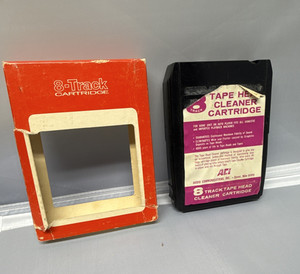 ACR 8-Track Tape Player Head Cleaner Cleaning Cartridge 8 Track Media Type