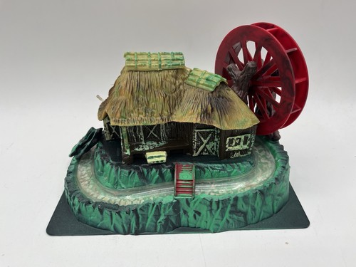 Vintage Penn Plax 1978 Aquarium Decor Flowing Mill Stream Water Mill Wheel Veny