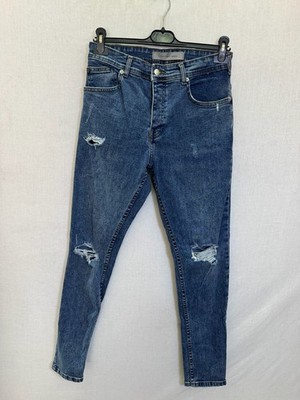 Calvin Klein Jeans Distressed Skinny High Rise Denim