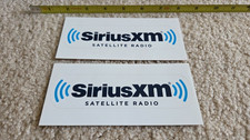 Lot Of 2 Siriusxm Radio Drag Racing Decals Stickers Nhra Super Stock Rod Nascar