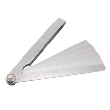 0.02 to 1Mm Thickness Gap Metric Filler Feeler Gauge 6" Long