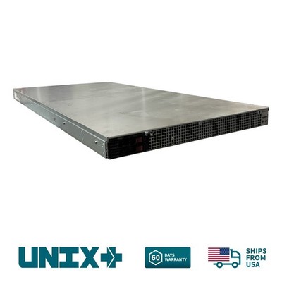 Supermicro 1U X10DGQ GPU Server 2x PSU 2x 2.5'' SFF CSE-118 NVLink Ready