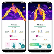 Pokemon Shiny Dynamax Moltres - Dark Skies Background  (Pls read description)