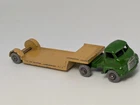 Vintage Original Moko Lesney Matchbox #27A Bedford Low Loader Diecast Green