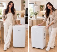 HISENSE Portable Air Conditioner with Dehumidifier, Heating & WiFi 12,000 BTU