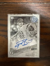 2018 Topps Gypsy Queen - Autographs Parker Bridwell #GQA-PB Black & White /50...