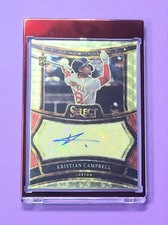 2025 Panini Select | *GOLD VINYL* AUTO #SIG-KC | KRISTIAN CAMPBELL *(#1/1)*