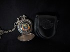 Vintage Harley Davidson Pocket Watch With Leather Case — photo 1