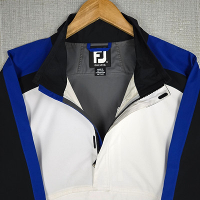 FOOTJOY HYDROLITE Mens XL 1/2 Zip Waterproof Short Sleeve Jacket Pullover Golf
