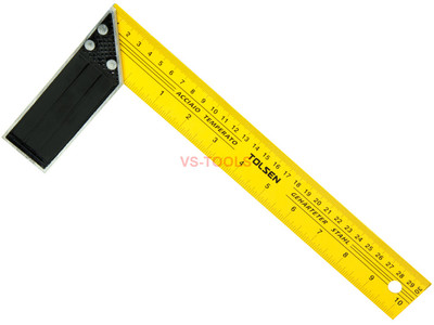 12 inches 30cm Construction Carpenter Ruler L Shape Angle Square Ruler