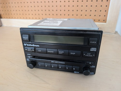 #ad 2006 Nissan Rockford Fosgate Radio Stereo Head Unit CD Player $80.00
