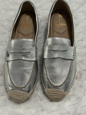 Sam Edelman Women's Kai Espadrille Loafer Soft Silver