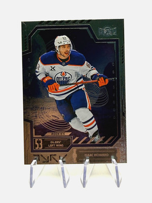 2025-26 Sky Box Metal Universe Edmonton Oilers Issac Howard Rookie Card #140