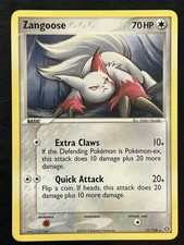 Pokemon Zangoose Rare - Emerald - 21/106 LP