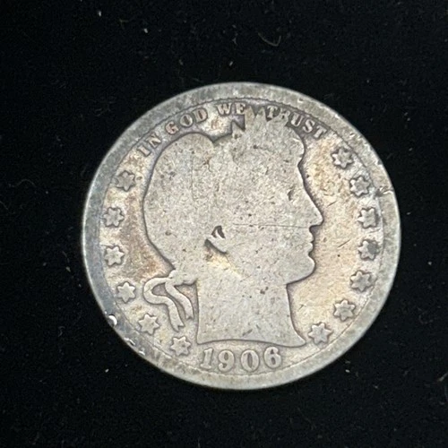 1906-D 25C Barber Quarter