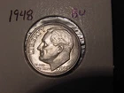 1948 ROOSEVELT DIME BU NICE ORIGINAL COIN FREE SHIPPING