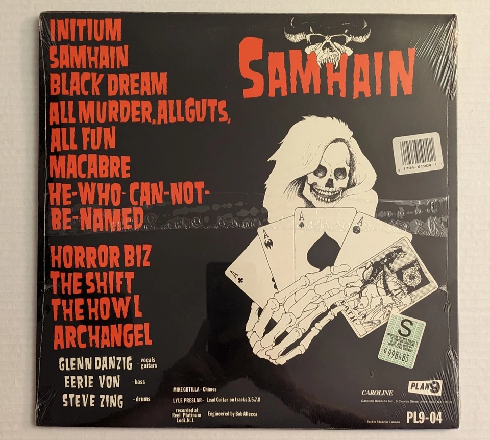 SAMHAIN - INITIUM - ORIGINAL LAST PRESSING SEALED DANZIG MISFITS SUPER RARE - Image 2 of 2