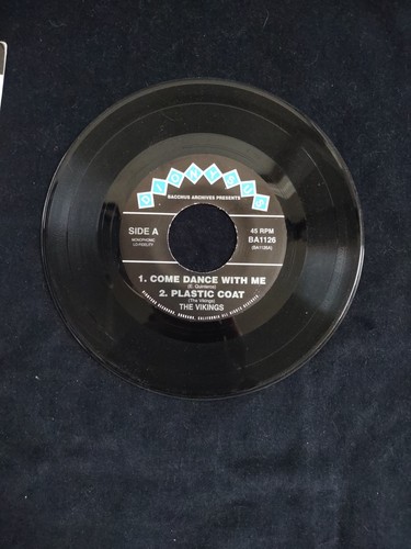 The VIKINGS 7" EP NW Rockers Come Dance With Me + 3 DIONYSUS Records 45 - Picture 7 of 10