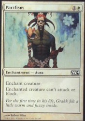 Pacifism - Magic 2014 (M14) #25 Common