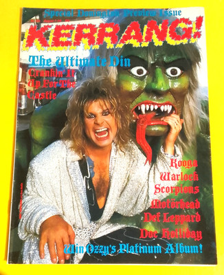 Kerrang! No.126- August 7-20  1986 -Ozzy Osbourne, Def Leppard, Warlock