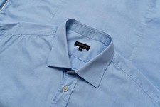 Men Baldessarini shirt turquoise cotton 44/XXL/
