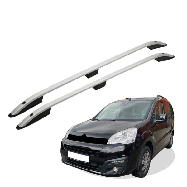 Dachreling Passend FüR Citroen Berlingo 3 L2 Lang (Lwb) Baujahr Ab 2018 Grau-image