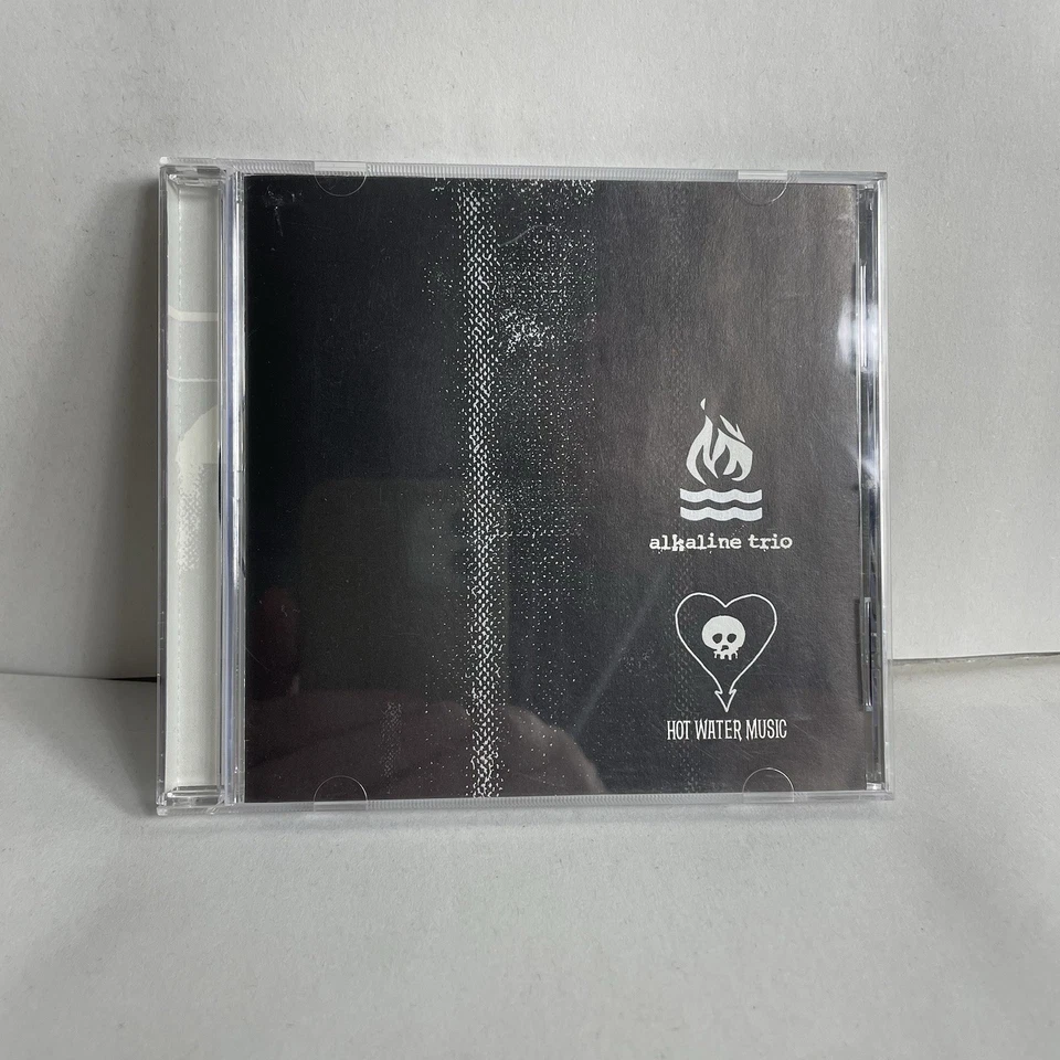 Hot Water Music Alkaline Trio CD Split EP 2002 Limited Music Indie Band Jade Tre Foto 4 de 4